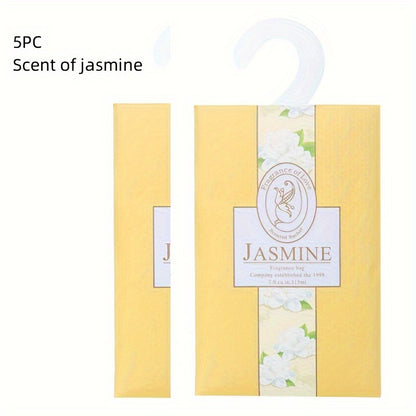 5pcs Hanging Perfume Wardrobe Sachet Sachet Wardrobe Mildew - Hiccupzz