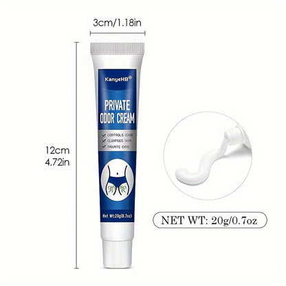 4-Pack Men's Deodorant Cream – Odor Control, Soothing, No-Wash Formula - Hiccupzz