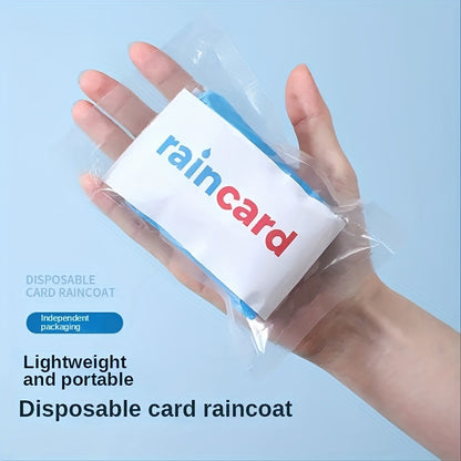 Portable Random Color Disposable Raincoat for Outdoor Travel - Hiccupzz
