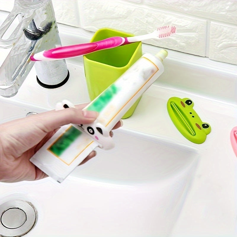 Colorful Animal-Shaped Toothpaste Tube Squeezer - Easy And Convenient Toothpaste Dispenser