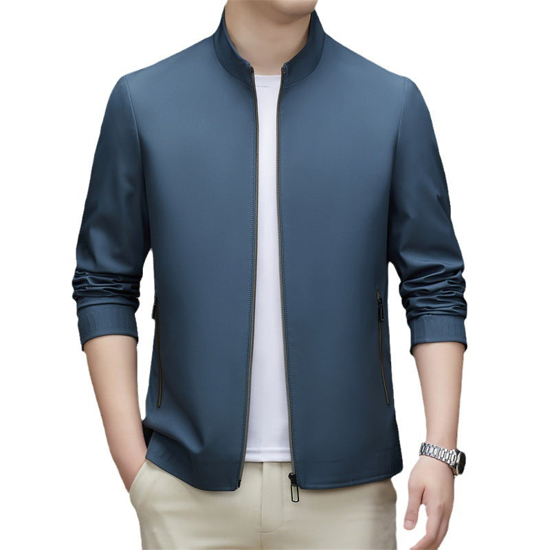 Chaqueta de cuello polo para hombre