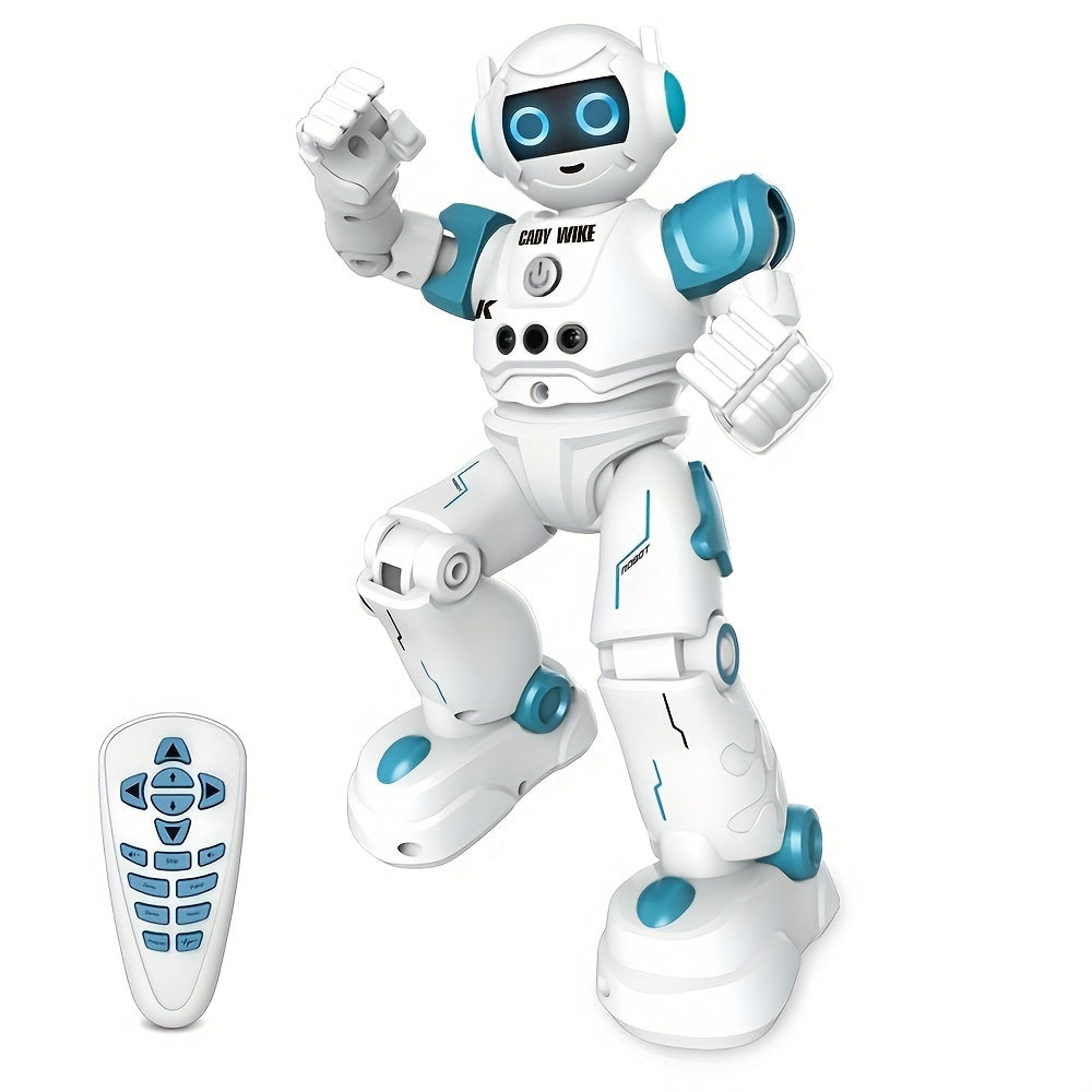 RC Robot Toys for Kids - Remote Control Gesture-Sensing, Programmable Dancing, Walking, Singing Intelligent Robot, Rechargeable, for 8+ Years