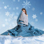 Ultra-Soft Summer Cooling Blanket - Lightweight, Breathable & Skin-Friendly For Hot Sleepers | Solid Color, Easy Care Cooling Blanket For Hot Sleepers Cooling Pillows For Sleeping - Hiccupzz