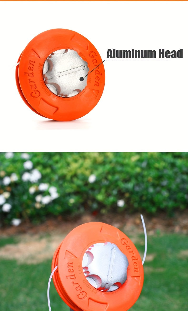 M10*1.25 Premium Automatic Grass Trimmer Head - Efficient, Durable, Easy to Install - For Gasoline Brush Cutter, Lawn Care & Yard Maintenance