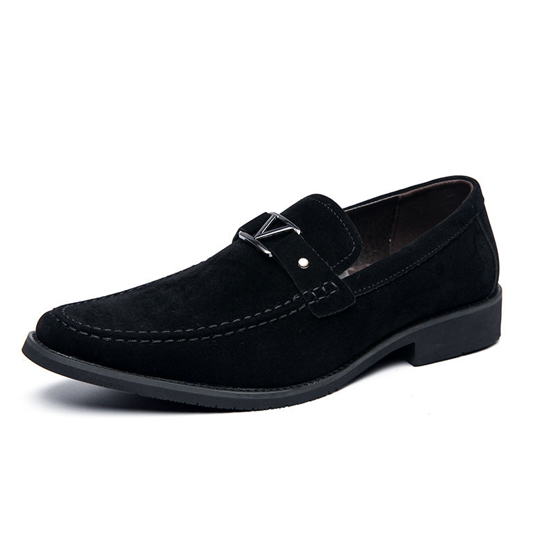 Zapatos de cuero Lefu para hombre de gran tamaño