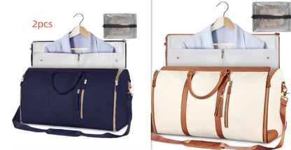 Large-Capacity Waterproof Travel Duffle Bag for Women – Foldable Clothes Tote