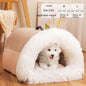 New Splice Portable Pet Nest Portable Autumn And Winter Warm Dog Nest Moisture-proof Long Fur Cat Nest Cross Border Pet Nest - Hiccupzz