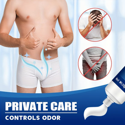 4-Pack Men's Deodorant Cream – Odor Control, Soothing, No-Wash Formula - Hiccupzz