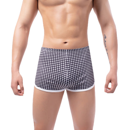 Men's Mid Waist Leisure Pajamas Boxers - Hiccupzz
