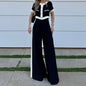 Commuter T-Shirt and Straight-Leg Pants Set - Hiccupzz