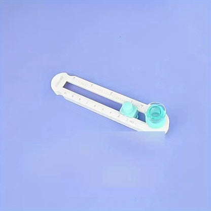 360-Degree Rotating Circle Cutter - Manual Paper Trimmer For Greeting Cards & Crafts, Durable Plastic Construction - Hiccupzz