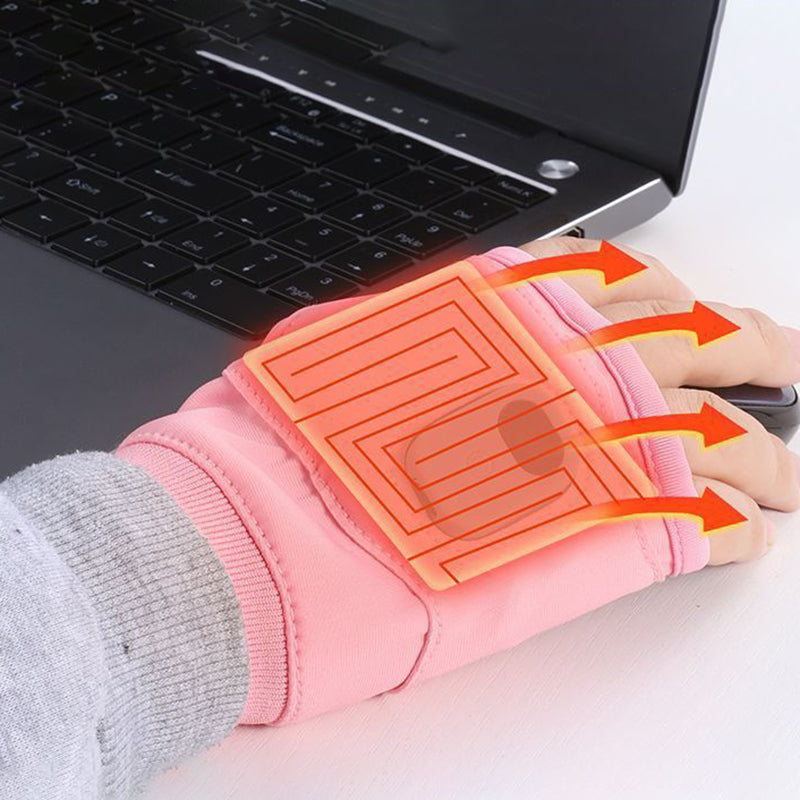 Comfort Warm Gloves Electric Winter Heating USB Rechargeable Smart Warm Winter Gloves For Skiing Cold Weather Driving Hiking