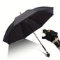 Premium British Style Long Handle Umbrella - Waterproof