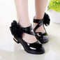 Princess Shoes Soft Sole Student Performance Shoes Little Girl Single Shoes - Hiccupzz
