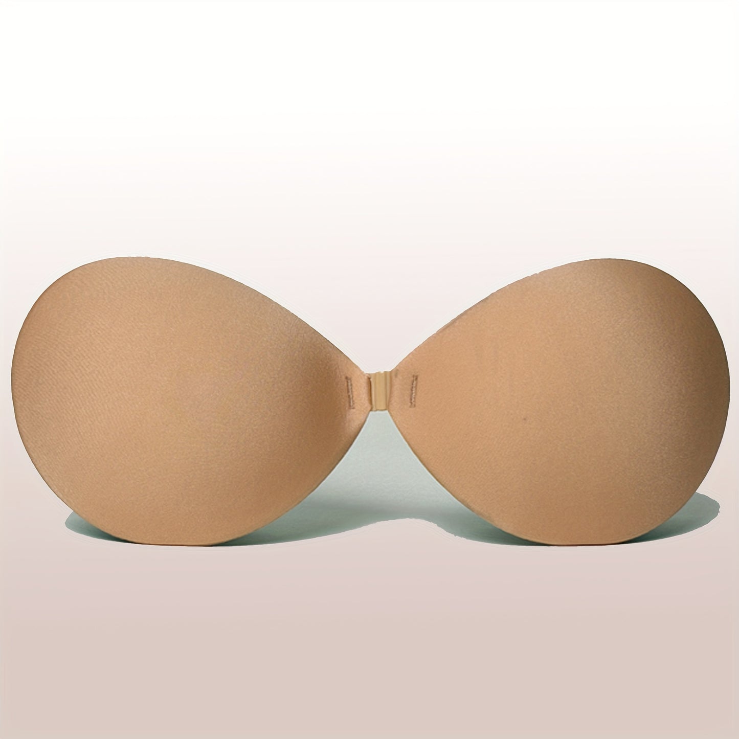 Palm-Shaped Adhesive Bra Pads, Thickened Cup Stick-On Bra, Invisible Strapless Push-Up Nipple Covers, Anti-Slip Breast Lift Pasties, Enhances Cleavage, Seamless Underwear for Small Busts