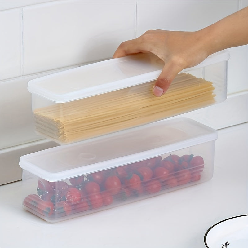 4-Pack Acrylic Food Storage Containers with Lids - BPA-Free, Stackable, Dishwasher-Safe Kitchen Organizers