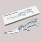 1 Pc Stainless Steel Kitchen Scissors, Multifunctional Poultry, Fish, and Chicken Bone Scissors