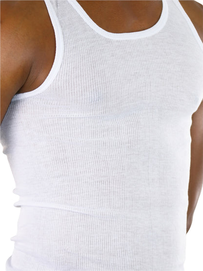 Men's Multi-Pack of Slim Fit Shallow Scoop Neck Undershirts - Hiccupzz