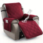 1 Pc Waterproof Recliner Chair Cover, Non-Slip, With Pocket, Washable, Furniture Protector for Pets, Easy Install & Care