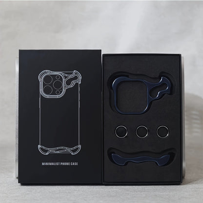 Metal Corner Anti-Fall Special-Shaped Phone Case For iPhone 15 Pro Max 14 15 Pro 14 Pro Max 14 15 Plus 13 Pro Max 13 Pro With Lens Film Frameless Slim Shockproof - Hiccupzz