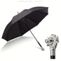 Premium British Style Long Handle Umbrella - Waterproof
