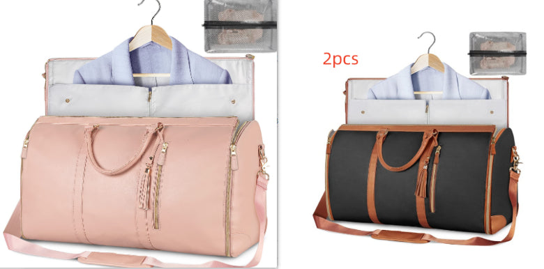 Large-Capacity Waterproof Travel Duffle Bag for Women – Foldable Clothes Tote