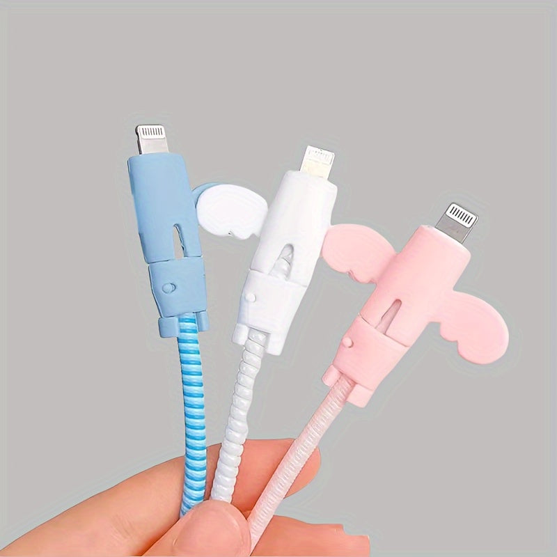 10 Pcs Data Cable USB Protective Cover