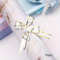 Small Hand Pull Flower Ribbon Bows (10/50pcs): Perfect for Gift Wrapping, Holiday Decor, and Wedding Decorations - Hiccupzz