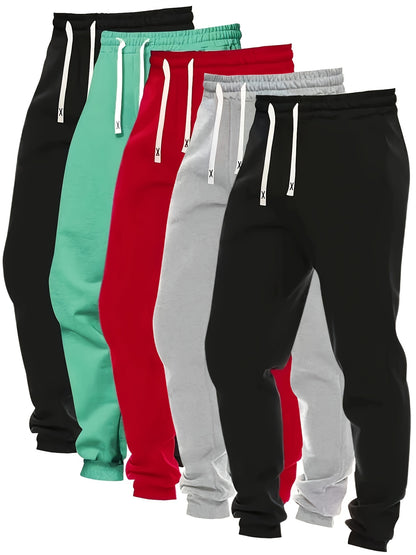 5-Pack Women's Loose Fit Drawstring Joggers for Fall/Winter Activewear - Hiccupzz