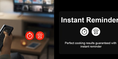 Holiday Wireless Meat Thermometer - 800°F Range, iOS & Android App Compatible