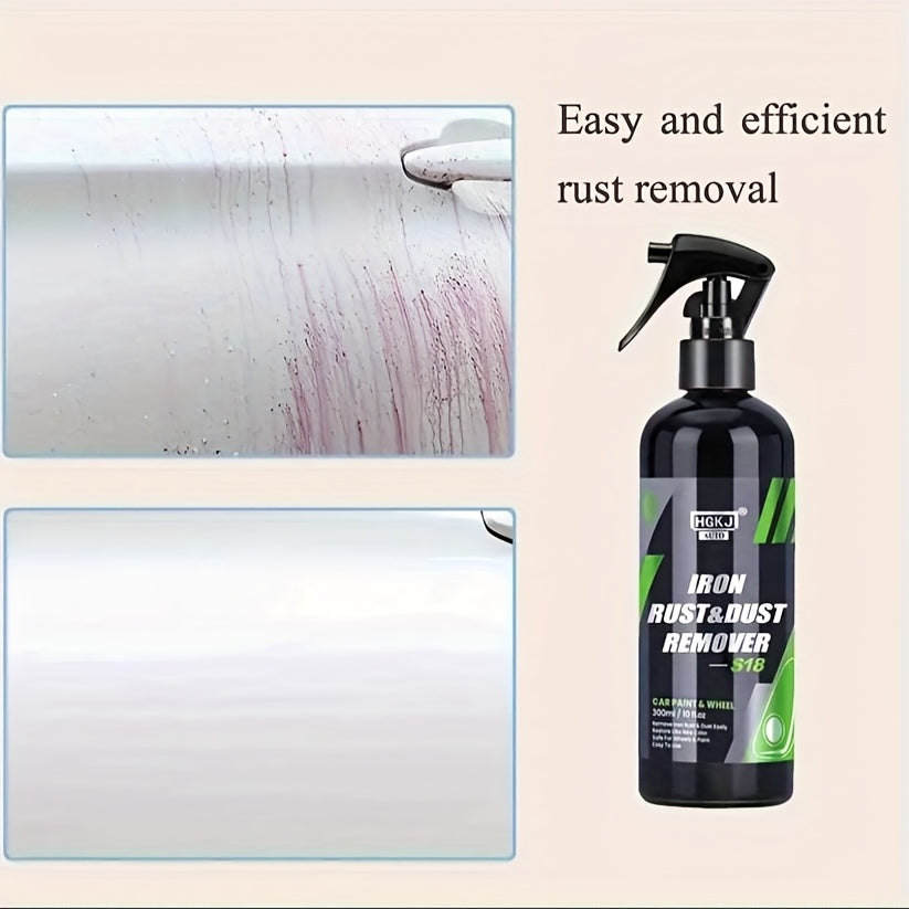 Wheel Cleaner Spray - Iron Dust & Rust Removal for Cars, Motorcycles, and RVs - Eliminates Iron Particles