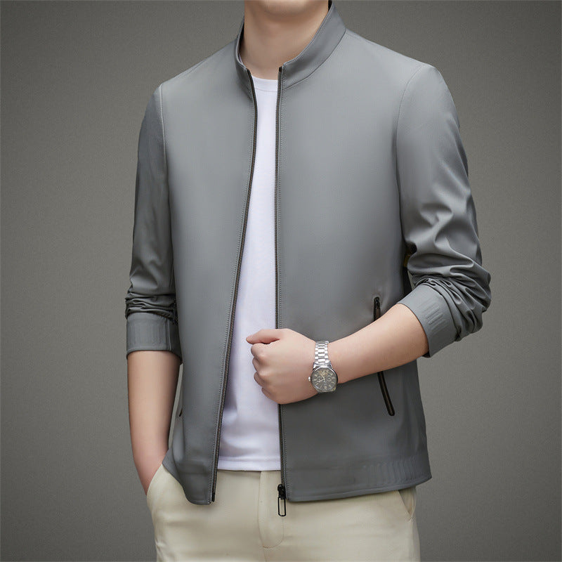 Chaqueta de cuello polo para hombre