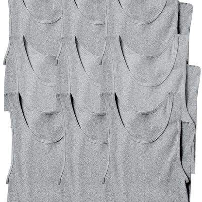 Men's Multi-Pack of Slim Fit Shallow Scoop Neck Undershirts - Hiccupzz