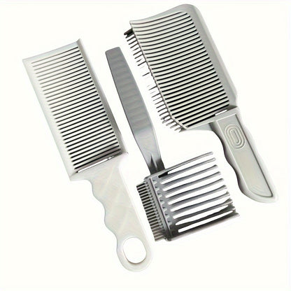 Men's Haircut Comb Set - 3pcs Professional Salon Combs for All Hair Types - Hiccupzz