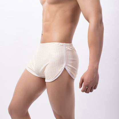 Men's Mid Waist Leisure Pajamas Boxers - Hiccupzz
