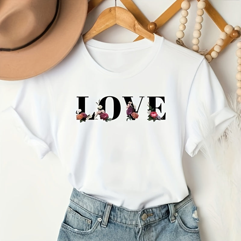 1pc Personalized Iron-On Love Stickers for Clothing, T-Shirts, and More