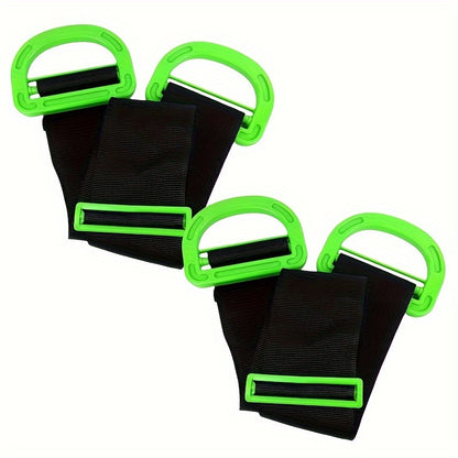 Adjustable Heavy-Duty Moving and Lifting Straps - 600 lbs Capacity, Furniture & Object Carrier with Ergonomic Handle for Safe and Easy Maneuvering - Hiccupzz