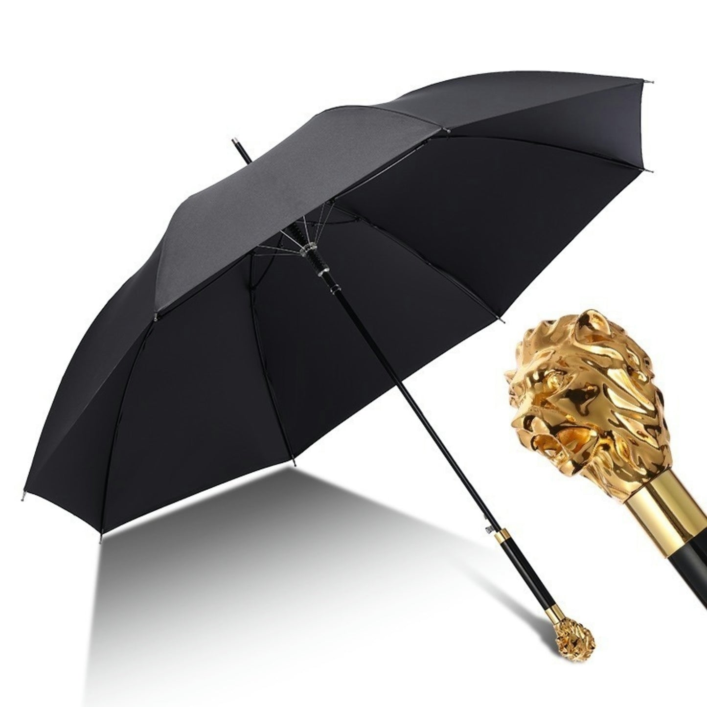Premium British Style Long Handle Umbrella - Waterproof