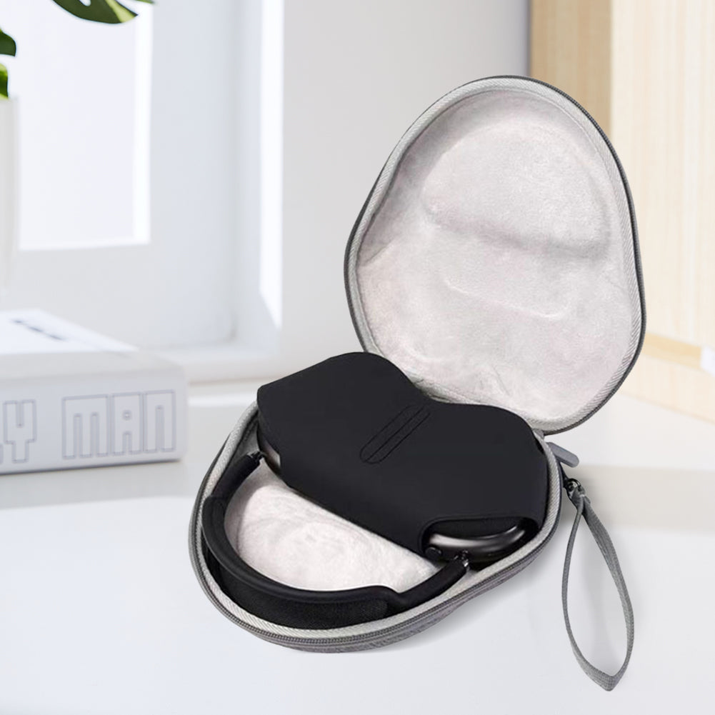 Travel Carrying Case, Protective Pouch for AirPods Max, Wireless Headphone Case with Hand Strap, Storage Bag for AirPods Max