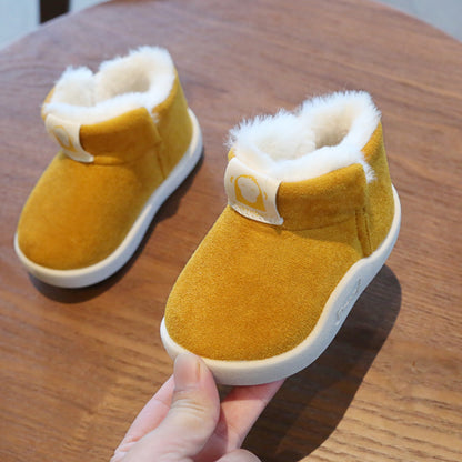 Winter Baby Girls Boys Boots Infant Toddler Snow Boots Warm Plush Outdoor Boots - Hiccupzz