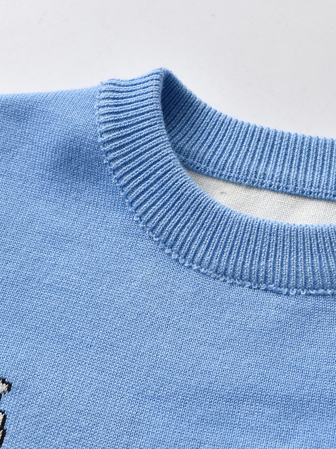 Boys Cartoon Engineering Vehicle Sweater, Knit Pullover, Autumn/Winter