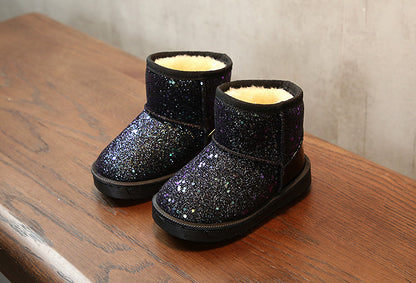 Children's snow boots in sequins - Hiccupzz