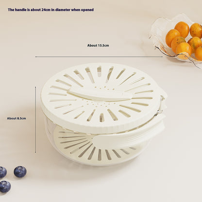 Fruit & Vegetable Drain Basket with Lid