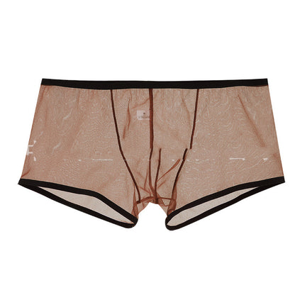 Summer Men's Mesh Low Waist Panties - Hiccupzz