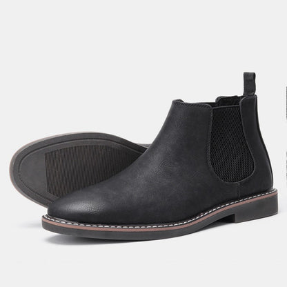Men's Fashion Retro Cowhide Boots - Hiccupzz