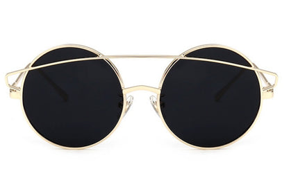 F078 impulse metal children's high quality sunglasses fashion children's sunglasses real film reflective UV400 glasses - Hiccupzz