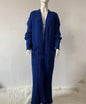 Women's Long Knit Sweater Coat - Hiccupzz