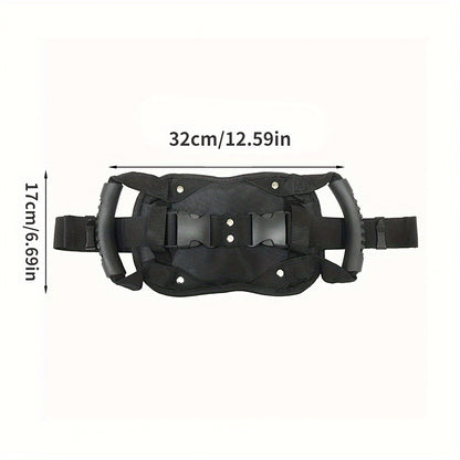 Secure Your Ride with this Practical Motorcycle Seat Safety Armrest - High Security & Durability Guaranteed! - Hiccupzz