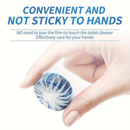 Automatic Toilet Bowl Cleaner Tablets - Low Odor, Long-Lasting Deodorizing, Tough Stain Removal