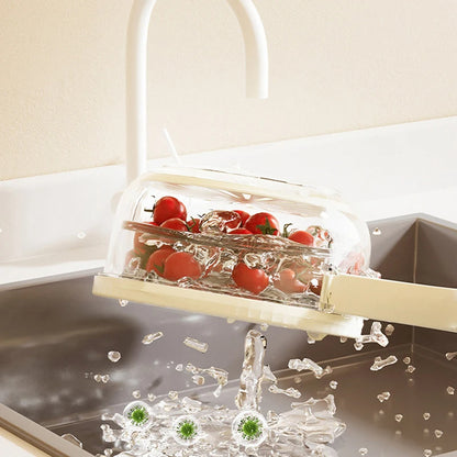 Fruit & Vegetable Drain Basket with Lid
